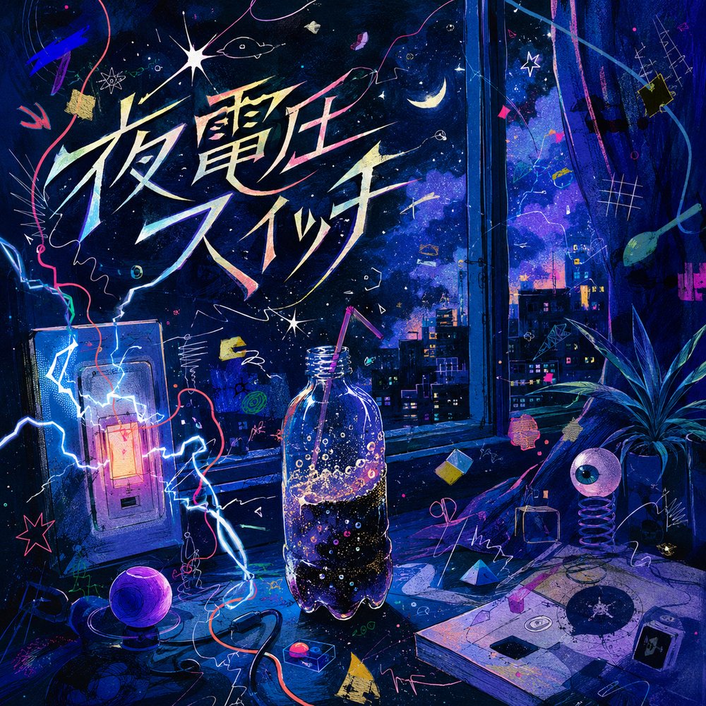 夜電圧スイッチ のジャケット